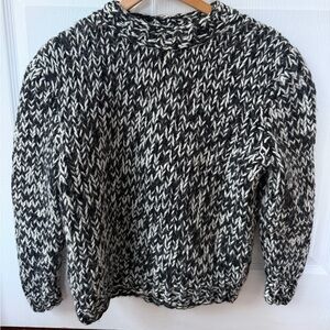Sandro Paris Chunky Wool-Alpaca Sweater – Lightly Worn